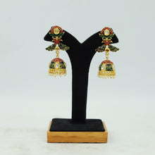 Multi Kundan Earring
