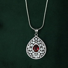 Medium Zircon/AD Pendant Set 12907-31
