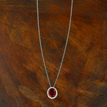 Light Zircon/AD Pendant Set 12873-31