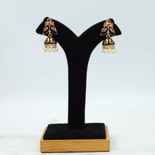 Meenakari Jhumki Fashion Earring 9874-R