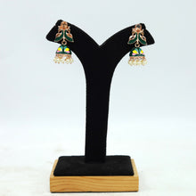 Meenakari Jhumki Fashion Earring 9874-R