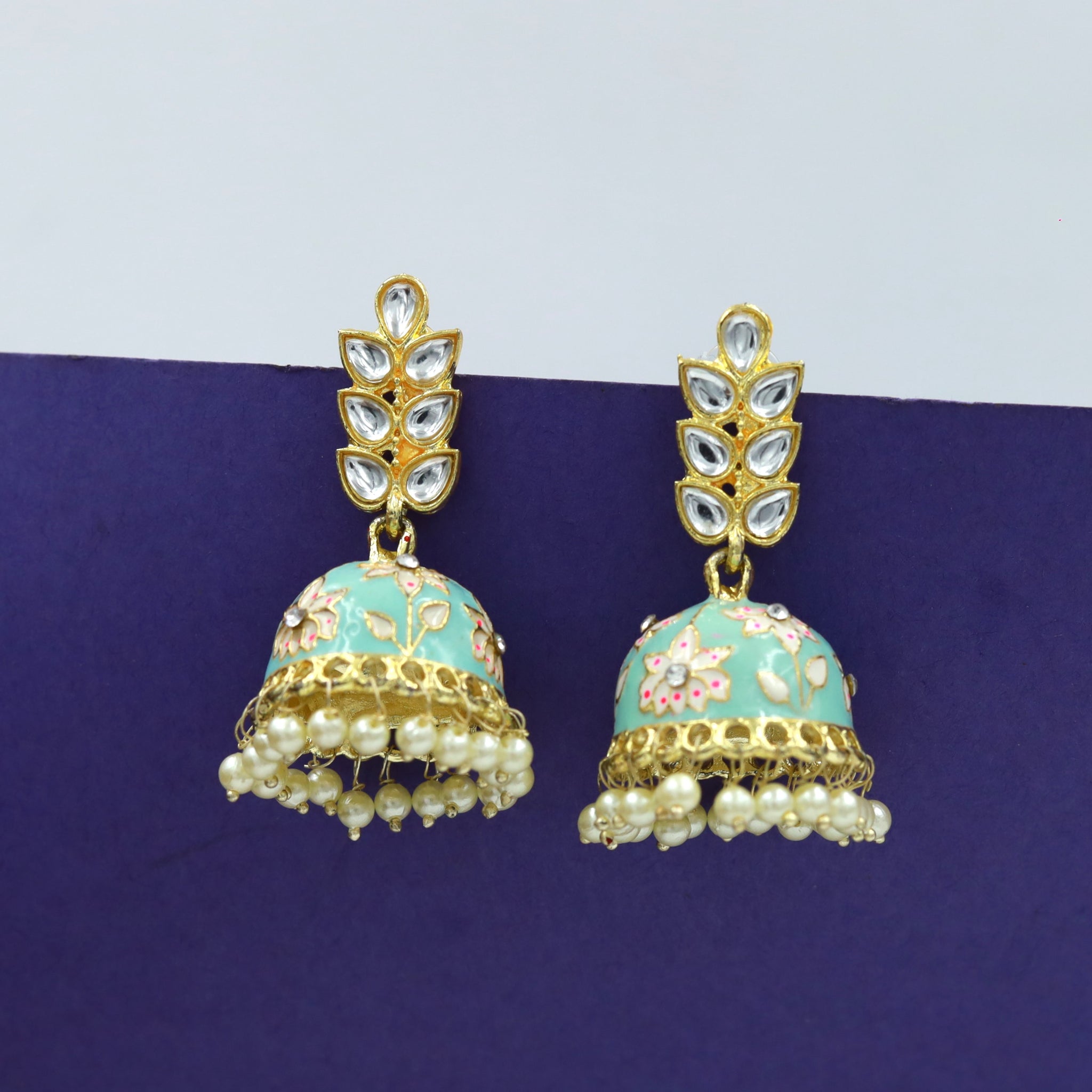 Jhumki Kundan Earring 6284-R