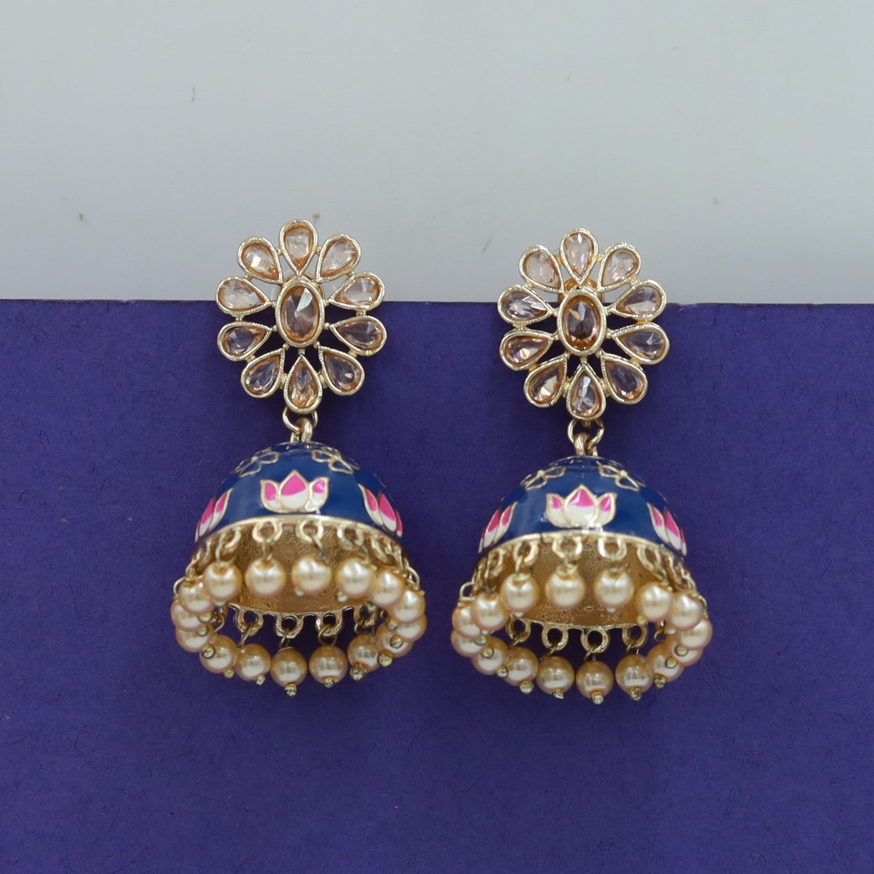 Meenakari Jhumki 12647-28