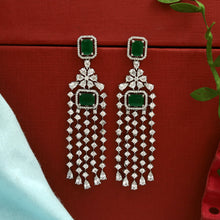 Danglers Zircon/AD Earring 19920-31