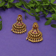 Chandbali Antique Earring 16516-31