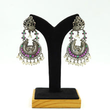 Chandbali Oxidized Earring 4705-59