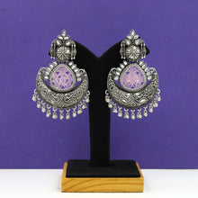 Chandbali Oxidized Earring 13199-33