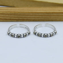 Swiss Marcasite Pure 925 Hallmarked Silver Toe Ring 14338-22