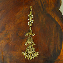 Antique Gold Finish Maang Tikka 12412-28