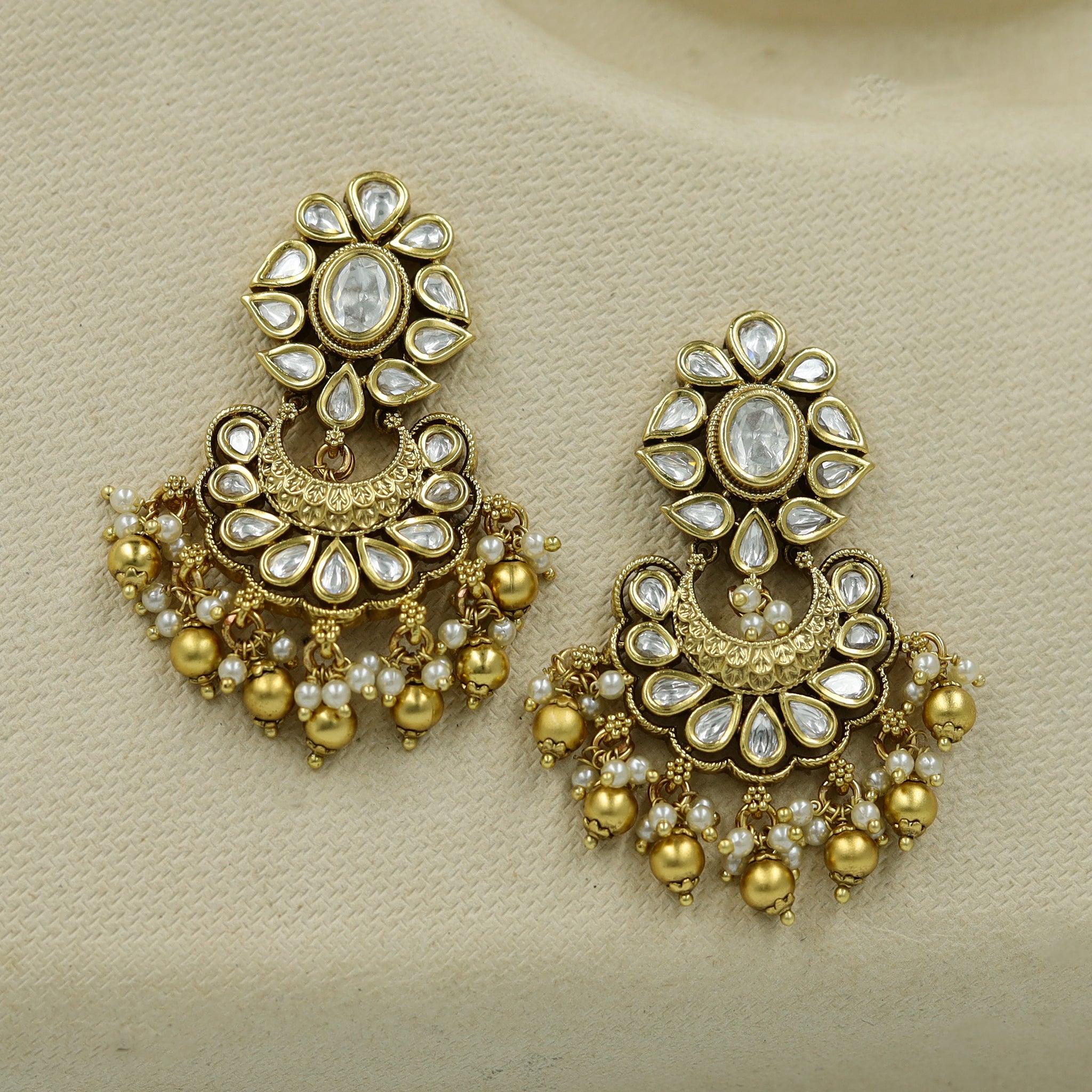 Chandbali Antique Earring 10273-28