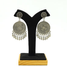 Silver Oxidized Earring 12043-8288