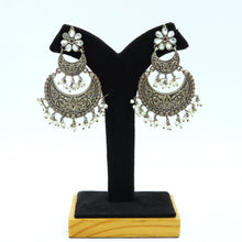 Chandbali Oxidized Earring 4696-59