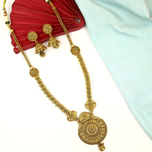 Long Neck Antique Necklace Set 19916-31