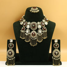 Choker Antique Necklace Set 19925-31