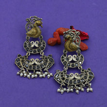 Chandbali Oxidized Earring 4686-59