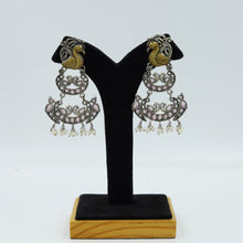 Chandbali Oxidized Earring 4686-59