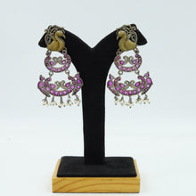 Chandbali Oxidized Earring 4686-59