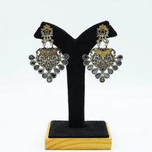 Black Oxidized Earring