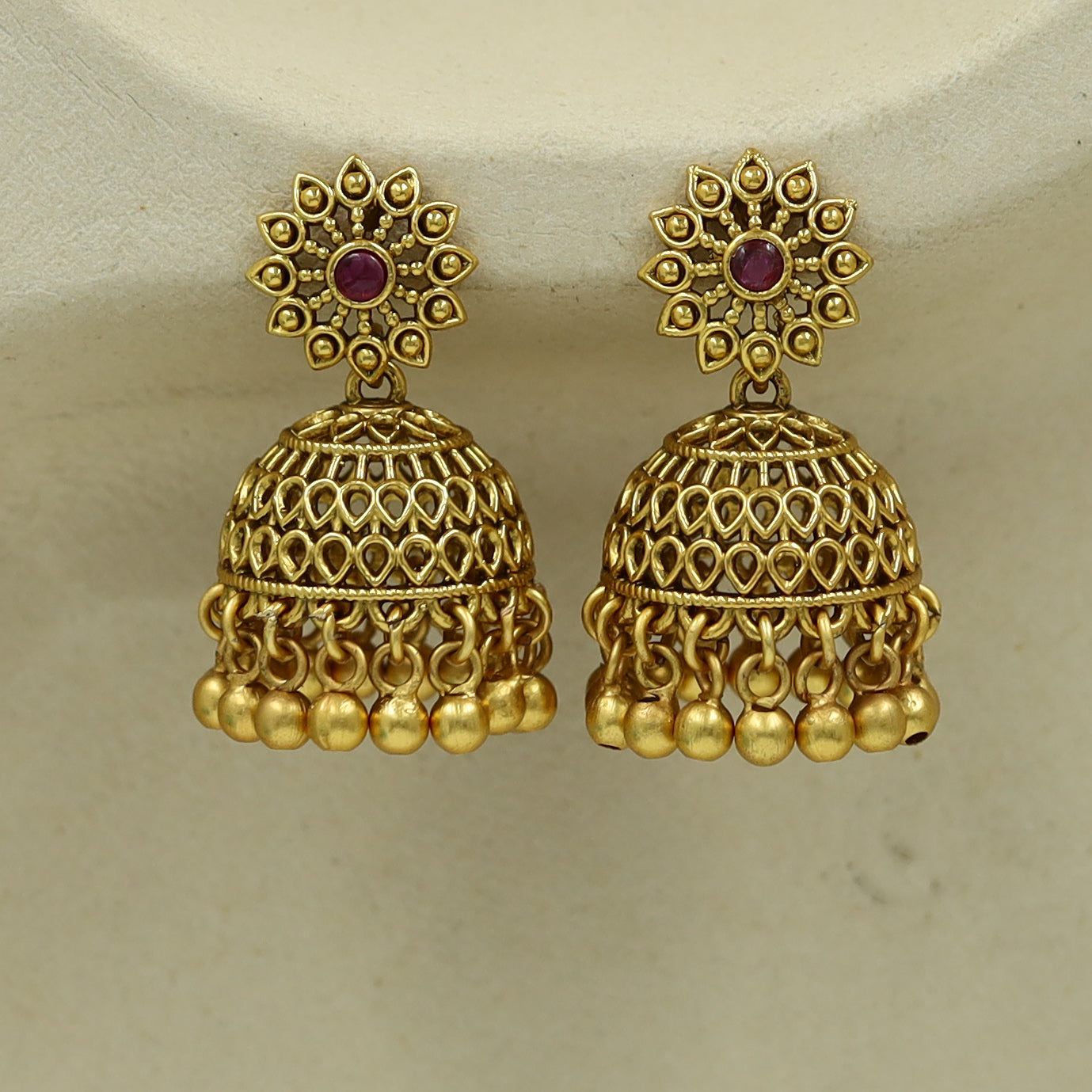 Jhumki Antique Earring 3868-28