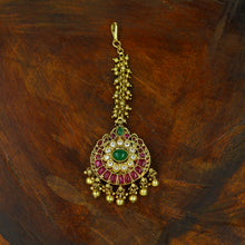 Antique Gold Finish Maang Tikka 12430-28