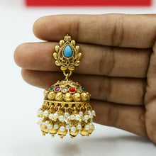 Jhumki Antique Earring 3912-28