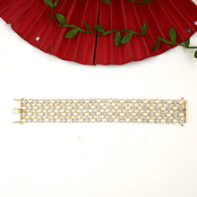 Zircon/AD Pearl Bracelet 18189-68