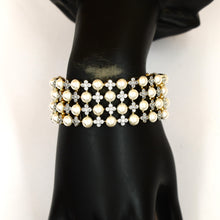 Zircon/AD Pearl Bracelet 18189-68
