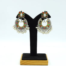 Chandbali Oxidized Earring 12635-28