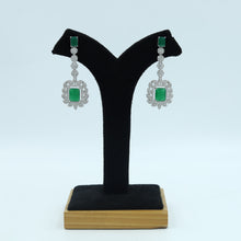 Long Neck Zircon/AD Necklace Set 10560-28