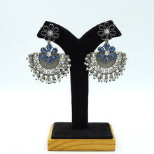 Chandbali Oxidized Earring 6953-28