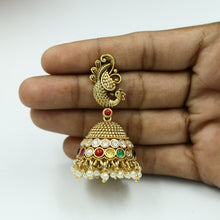 Jhumki Antique Earring 10247-28
