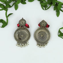 Silver Oxidized Earring 11808-7999