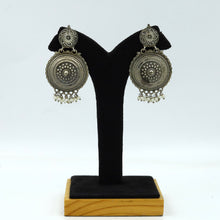 Silver Oxidized Earring 11808-7999