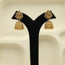Jhumki Temple Earring 11166-33