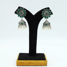 Jhumki Oxidized Earring 12613-28