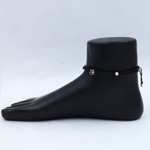 Pure 925 Hallmarked Silver Thread Anklet 14499-22