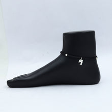 Pure 925 Hallmarked Silver Thread Anklet 14503-22