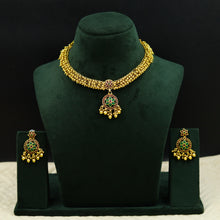 Round Neck Antique Necklace Set 12126-28