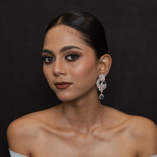 Stylish Zircon/AD Earring 9136-3580 - Dazzles Jewellery