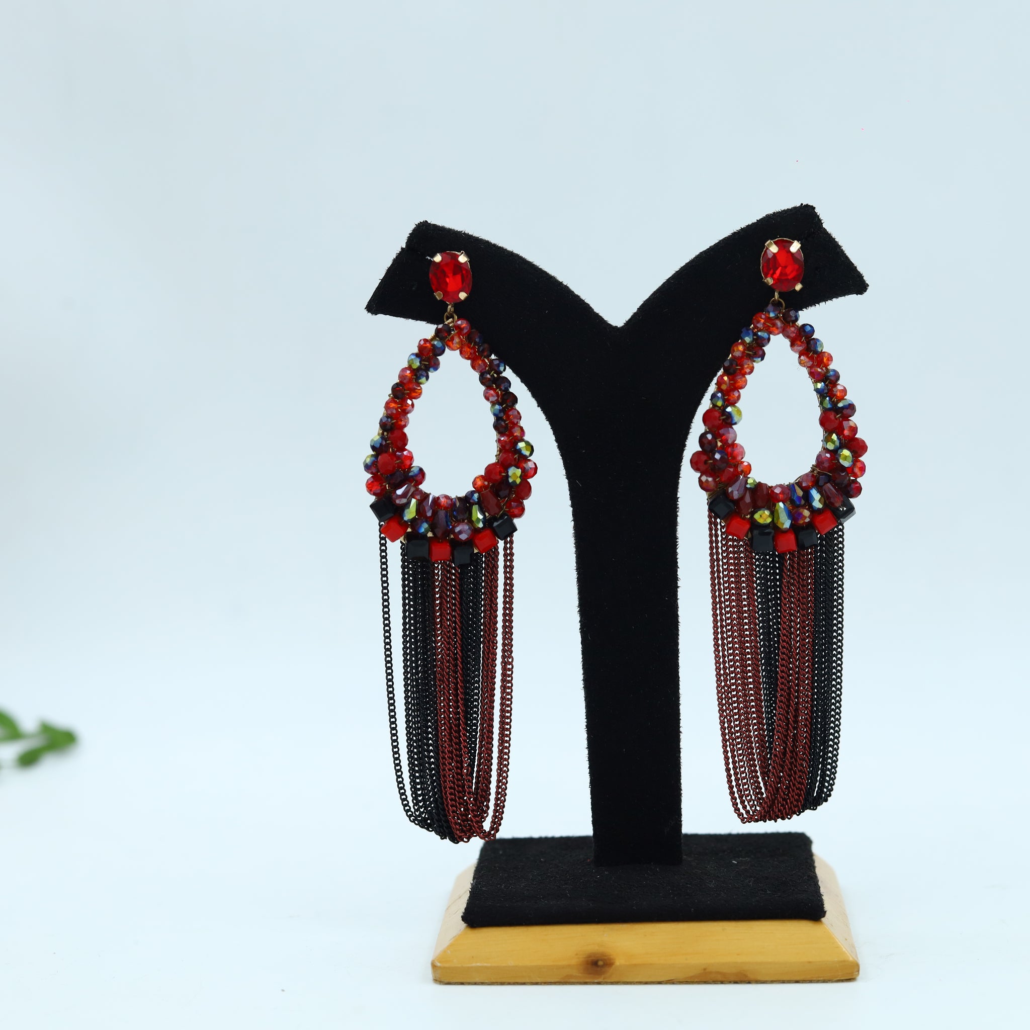 Red Fashion Earring 11210-7170