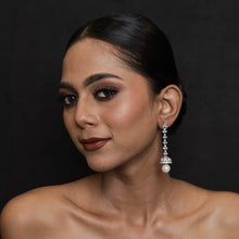 Stylish  Zircon/AD Jhumki Earring 6520-1225 - Dazzles Jewellery