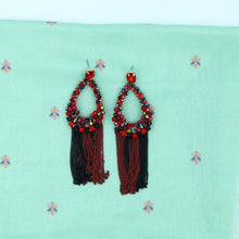Red Fashion Earring 11210-7170
