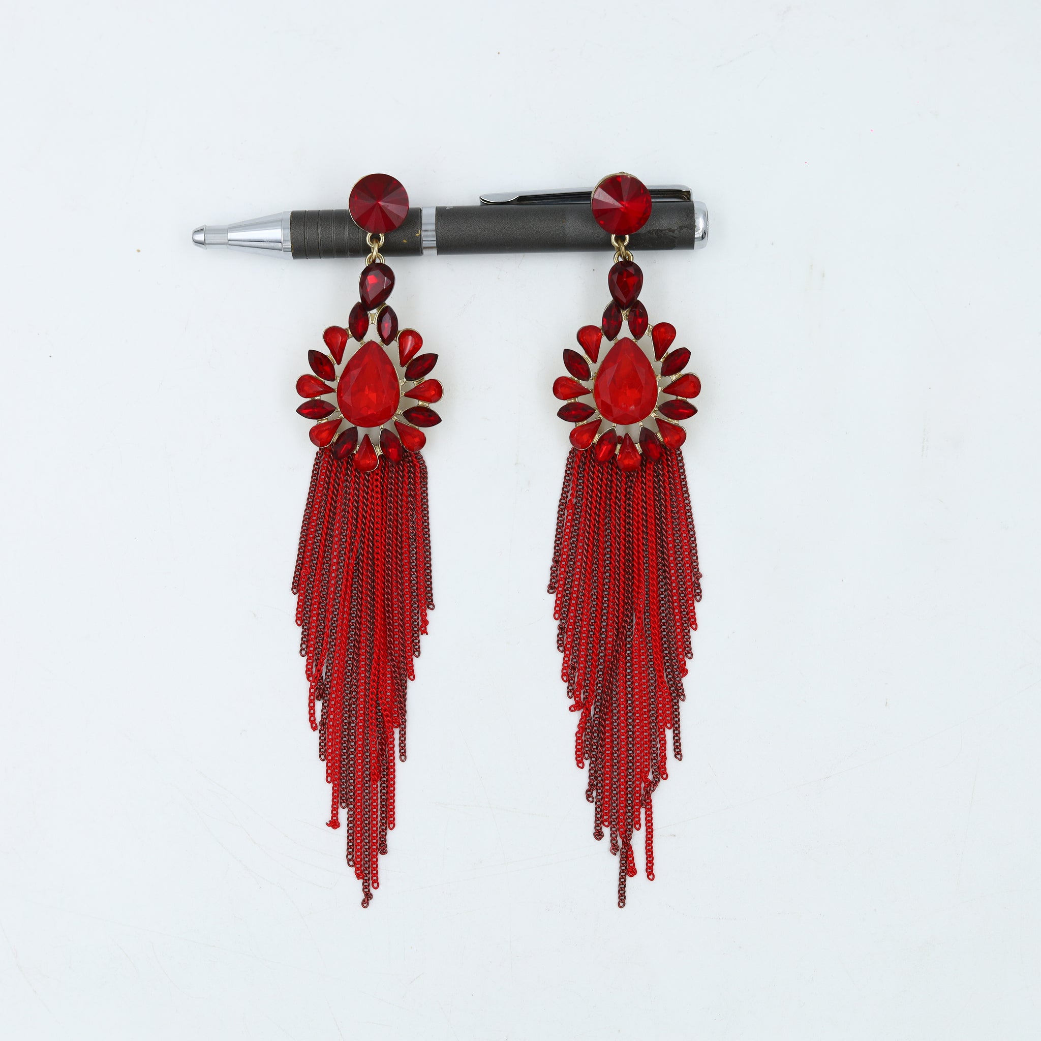 Red Fashion Earring 14384-1474