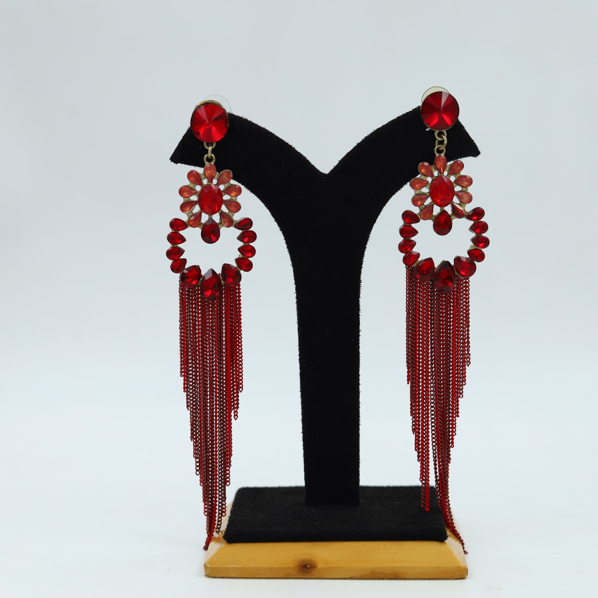 Red Fashion Earring 11213-7178