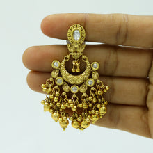 Chandbali Antique Earring 12335-28