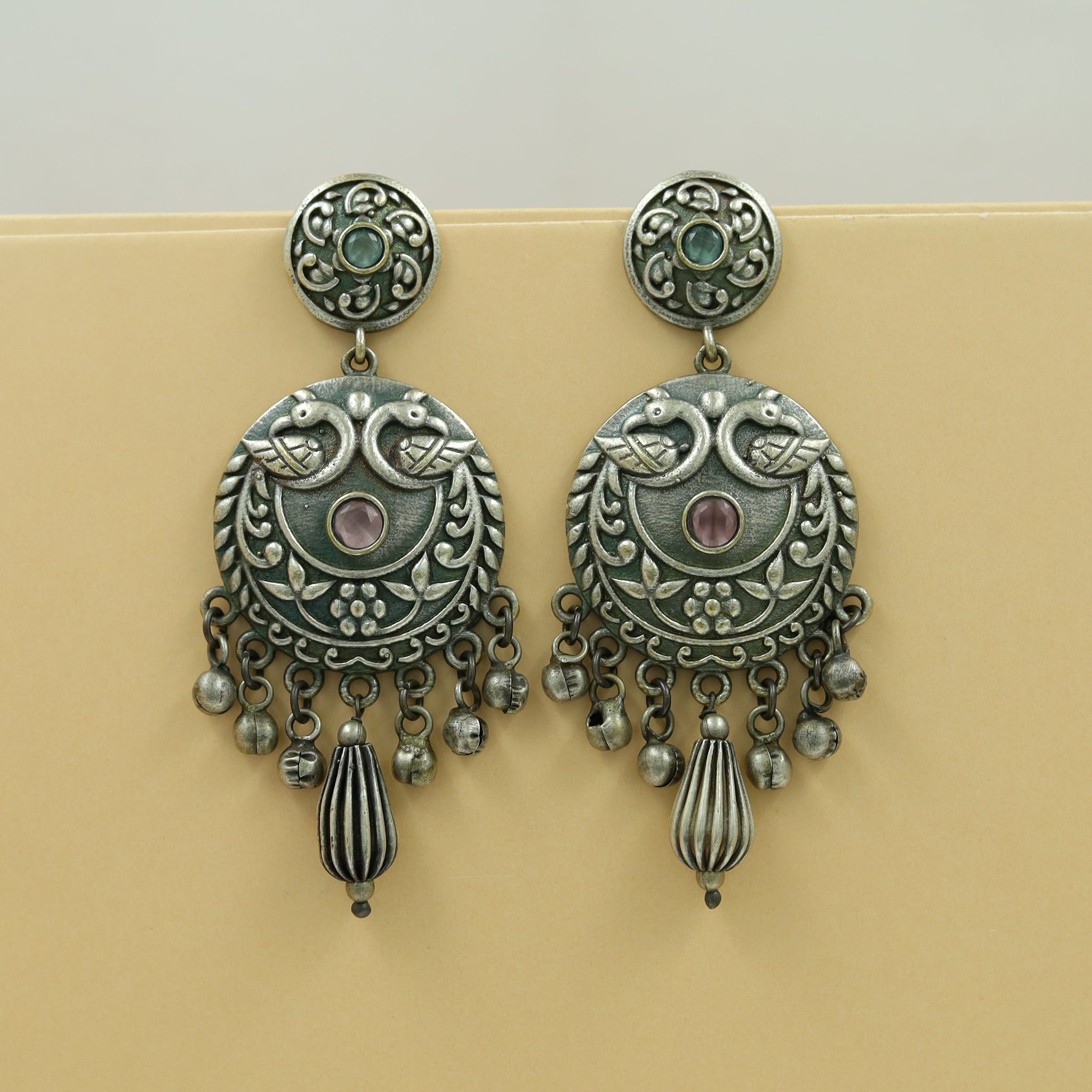 Danglers Oxidized Earring 13180-33