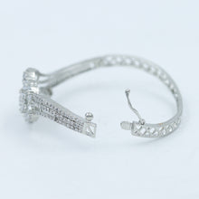 Silver Plated Zircon/AD Bracelet 9173-3671