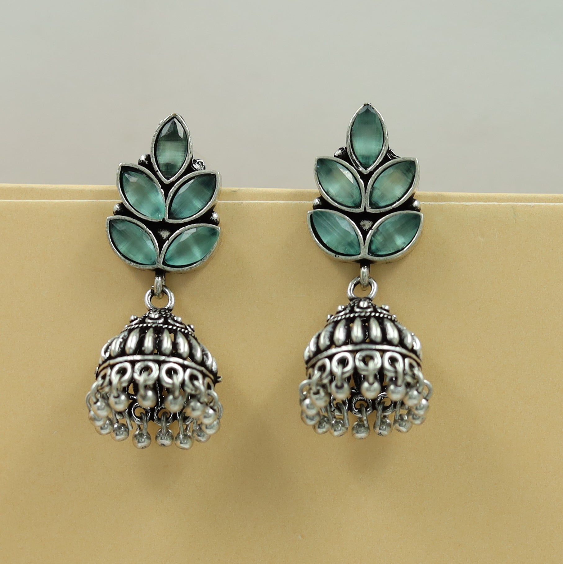 Jhumki Oxidized Earring 13185-33