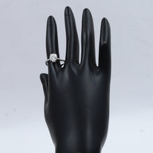 Pure 925 Hallmarked Solitaire Silver Ring 14360-22