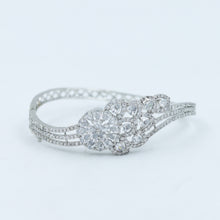 Silver Plated Zircon/AD Bracelet 9173-3671